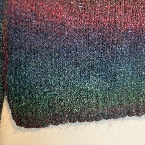 Topman knitwear ombré goat hair sweater - Picture 12 of 14